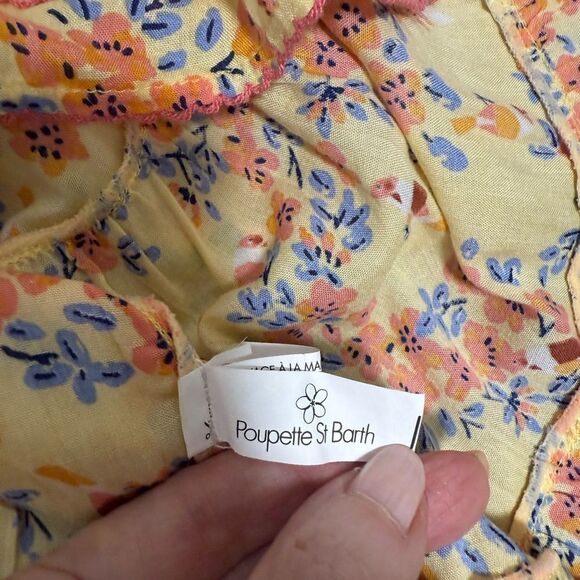 Poupette St Barth Girls Floral Sleeveless Dress. Size XL. (14-16). - Picture 9 of 12